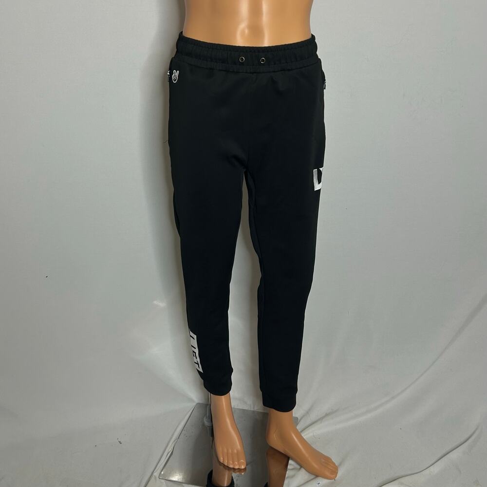 Deuce Brand XL Black LIFT Jogger Pants Zip Pockets Athletic Streetwear
